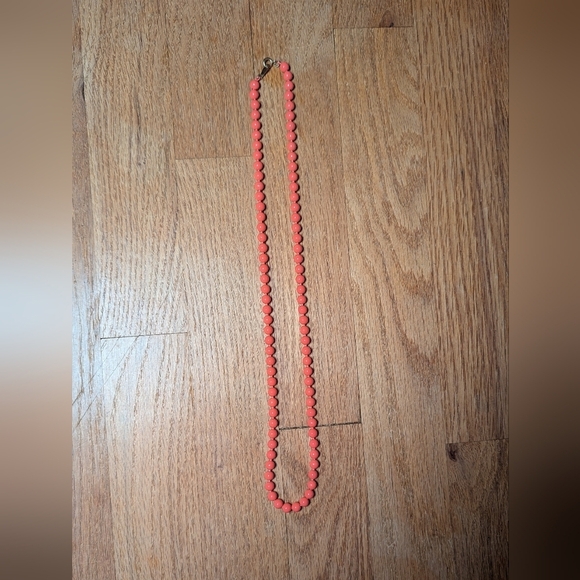 Vintage Signed "Oops A Daisy" Coral Necklace 🌸 Bold Beads & Whimsical Charm! - Picture 5 of 6